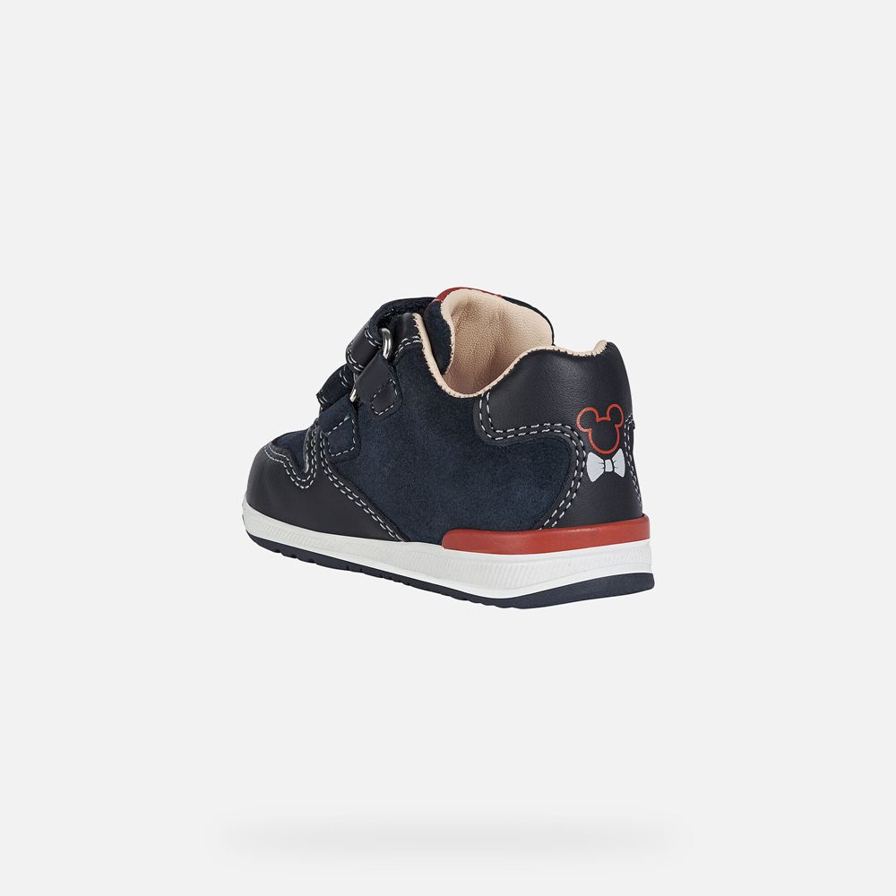 Geox Sneakers Navy Rishon Boy - Geox Baby Shoes - WCQFLN301